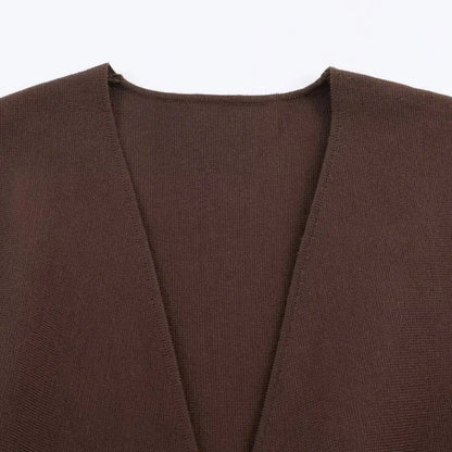 Clara | Bow-Tie Knitted Cardigan