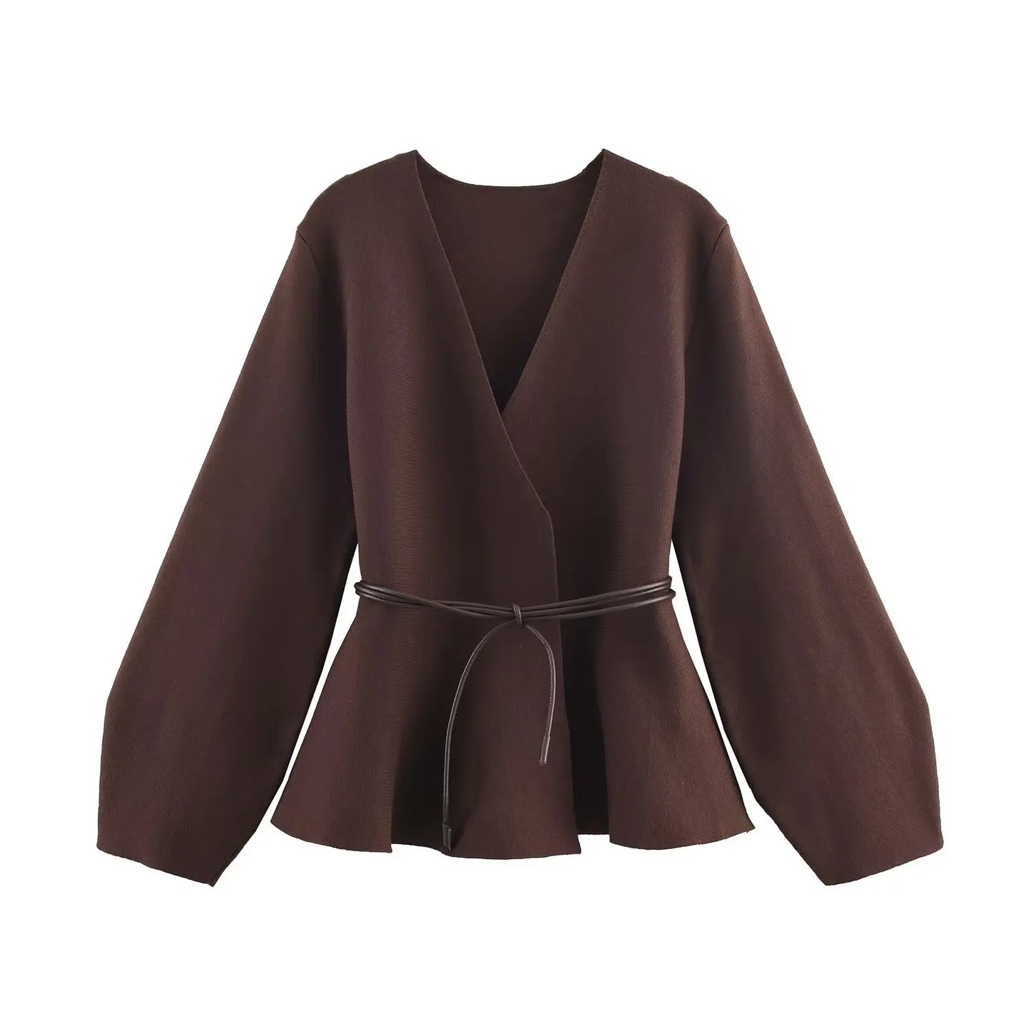 Clara | Bow-Tie Knitted Cardigan